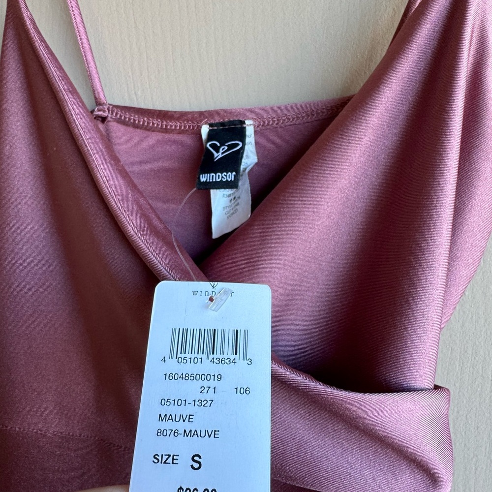 Windsor Mauve Satin Dress